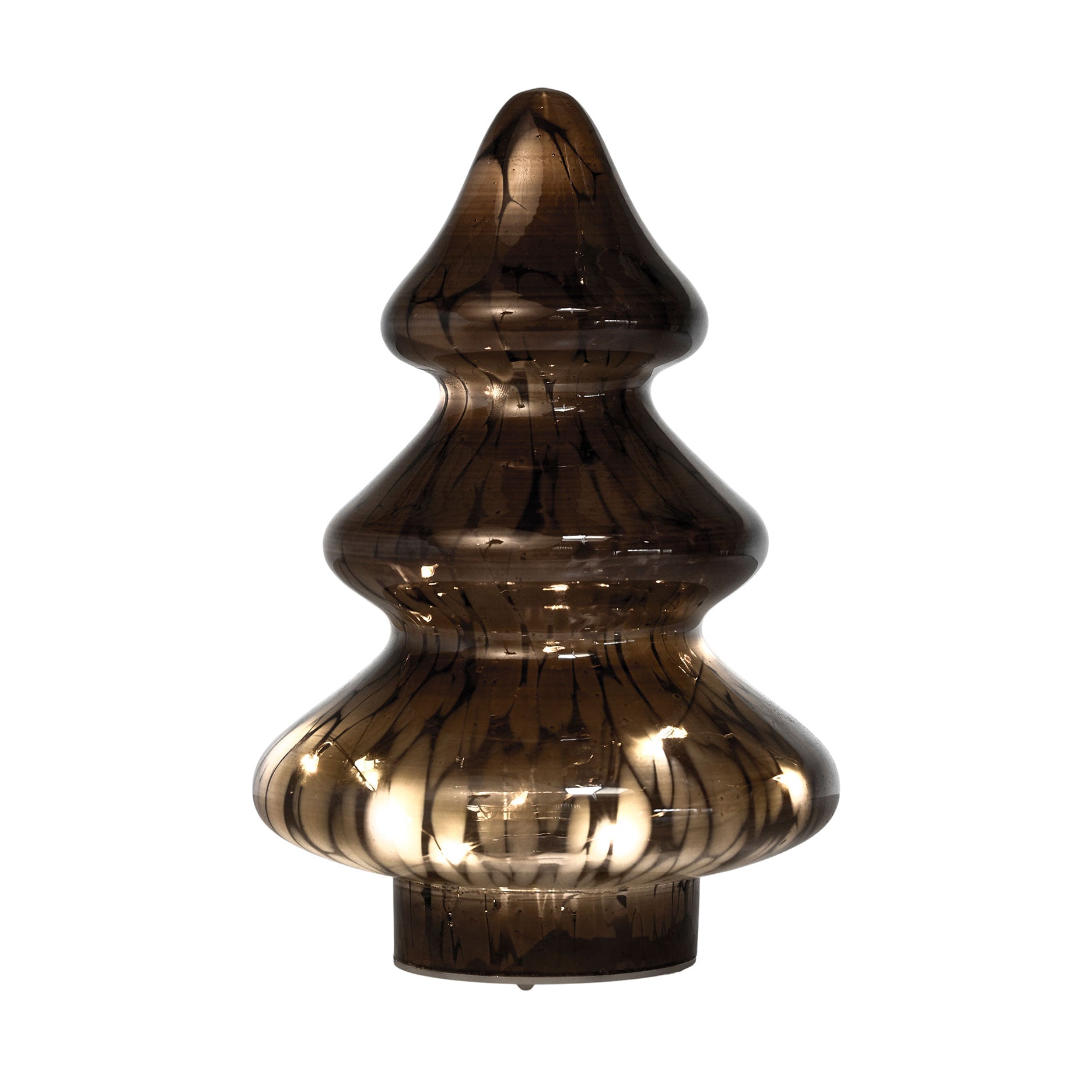 LED-Weihnachtsbaum aus Glas